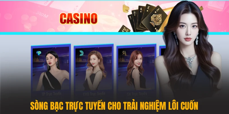 Sòng bạc trực tuyến cho trải nghiệm lôi cuốn