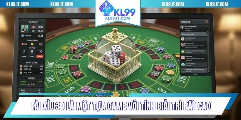 Tài Xỉu 3D là một tựa game với tính giải trí rất cao